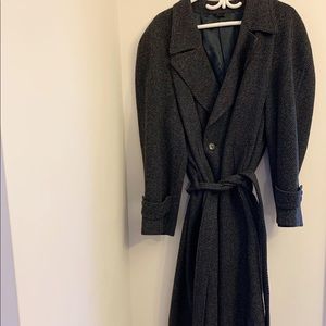 Wool Lined Trench Coat